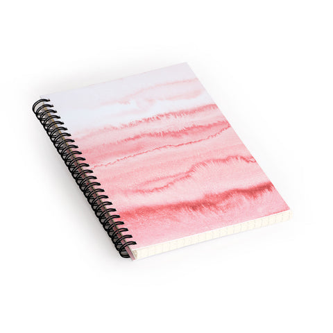 Monika Strigel WITHIN THE TIDES ROSEQUARTZ Spiral Notebook