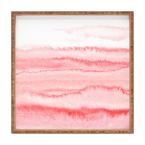 Monika Strigel WITHIN THE TIDES ROSEQUARTZ Square Tray