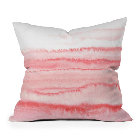 Monika Strigel WITHIN THE TIDES ROSEQUARTZ Throw Pillow
