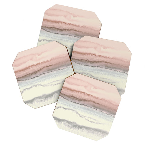 Monika Strigel WITHIN THE TIDES SNOW ATB Coaster Set