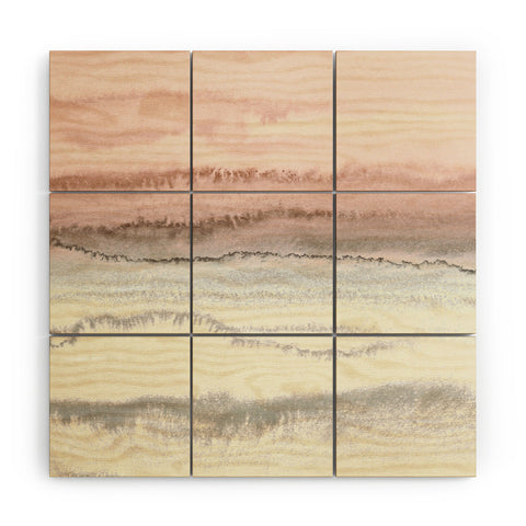 Monika Strigel WITHIN THE TIDES SNOW ATB Wood Wall Mural