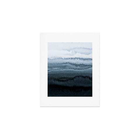 Monika Strigel WITHIN THE TIDES STORMY WEATHER GREY Art Print
