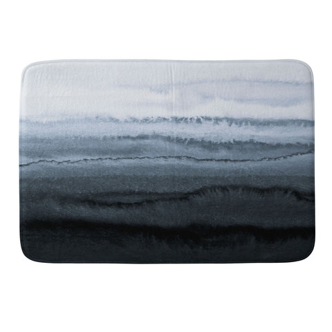 Monika Strigel WITHIN THE TIDES STORMY WEATHER GREY Memory Foam Bath Mat
