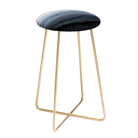 Monika Strigel WITHIN THE TIDES STORMY WEATHER GREY Counter Stool