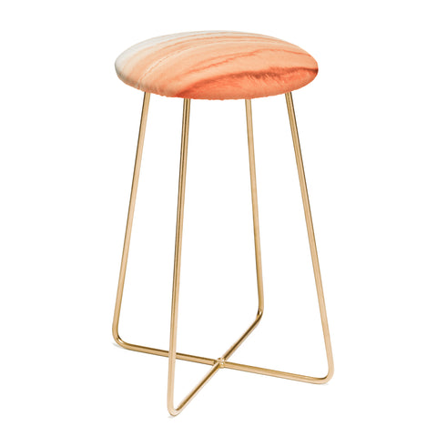 Monika Strigel WITHIN THE TIDES SUNRISE Counter Stool