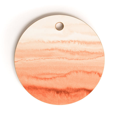 Monika Strigel WITHIN THE TIDES SUNRISE Cutting Board Round
