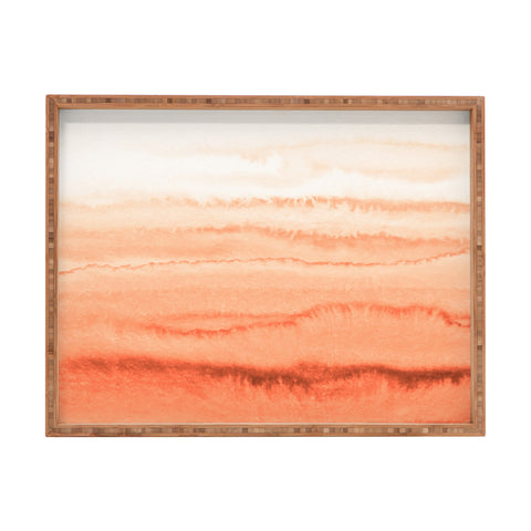 Monika Strigel WITHIN THE TIDES SUNRISE Rectangular Tray