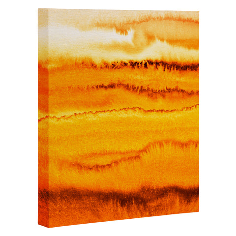 Monika Strigel WITHIN THE TIDES TURMERIK POWDER Art Canvas