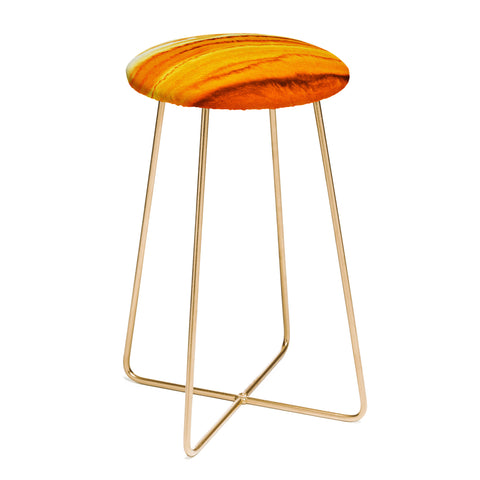 Monika Strigel WITHIN THE TIDES TURMERIK POWDER Counter Stool