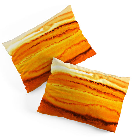 Monika Strigel WITHIN THE TIDES TURMERIK POWDER Pillow Shams