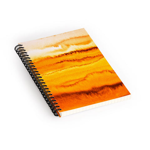 Monika Strigel WITHIN THE TIDES TURMERIK POWDER Spiral Notebook