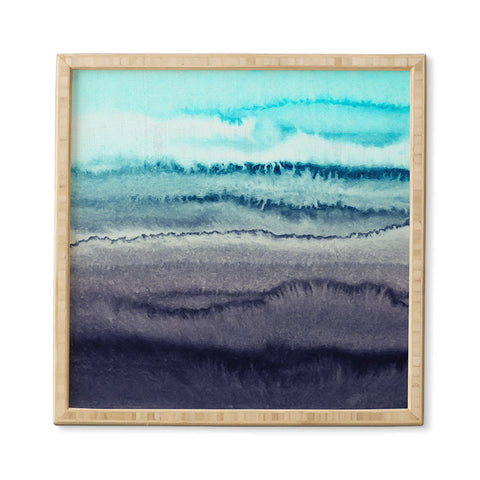 Monika Strigel WITHIN THE TIDES WINTER SKIES Framed Wall Art