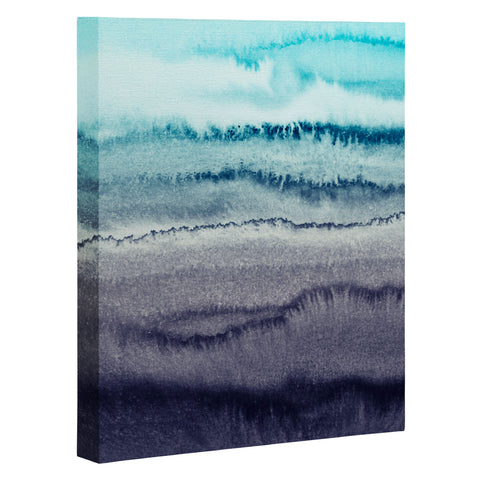 Monika Strigel WITHIN THE TIDES WINTER SKIES Art Canvas