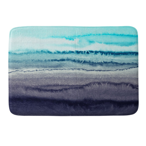 Monika Strigel WITHIN THE TIDES WINTER SKIES Memory Foam Bath Mat