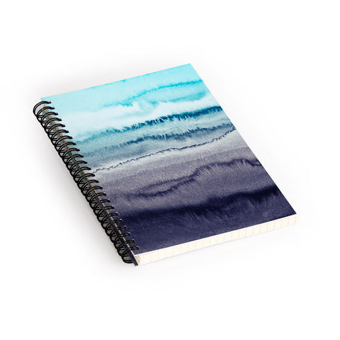 Monika Strigel WITHIN THE TIDES WINTER SKIES Spiral Notebook
