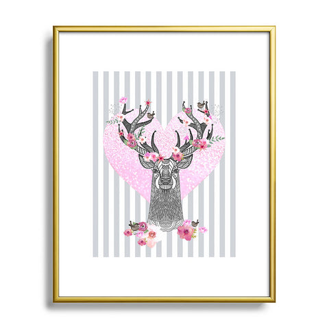 Monika Strigel Young Love Metal Framed Art Print