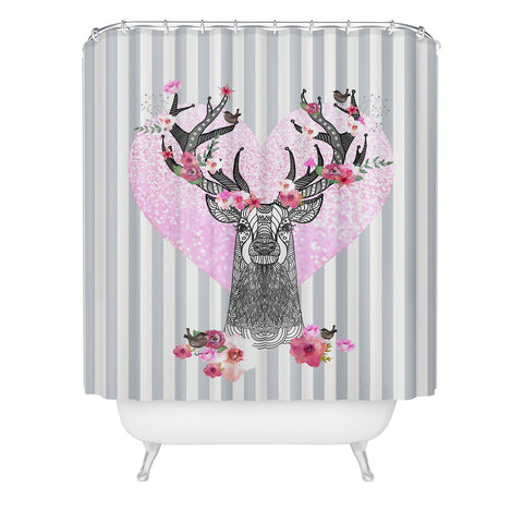 Monika Strigel Young Love Shower Curtain