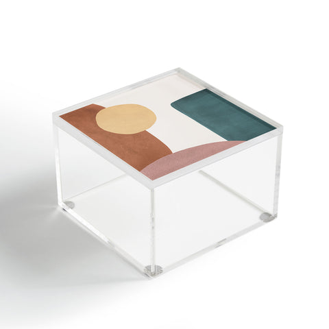 MoonlightPrint Abstract Earth 11 Painted Acrylic Box