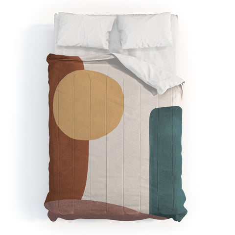 MoonlightPrint Abstract Earth 11 Painted Comforter