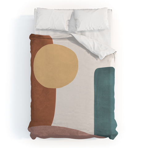 MoonlightPrint Abstract Earth 11 Painted Duvet Cover