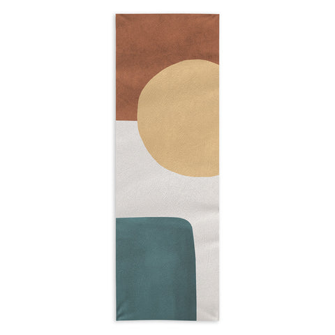 MoonlightPrint Abstract Earth 11 Painted Yoga Towel