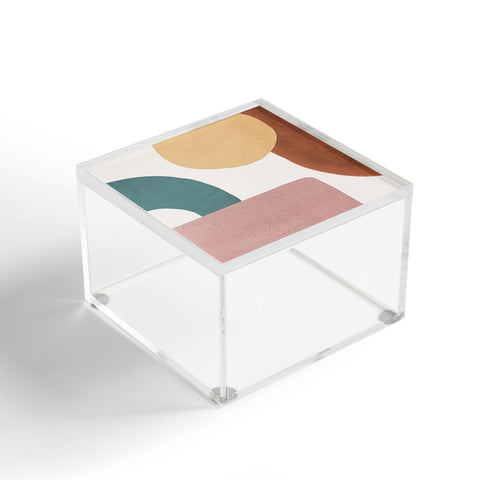 MoonlightPrint Abstract Earth 12 Painted Acrylic Box