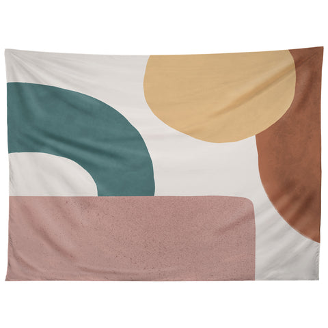 MoonlightPrint Abstract Earth 12 Painted Tapestry