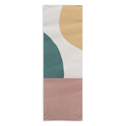 MoonlightPrint Abstract Earth 12 Painted Yoga Towel