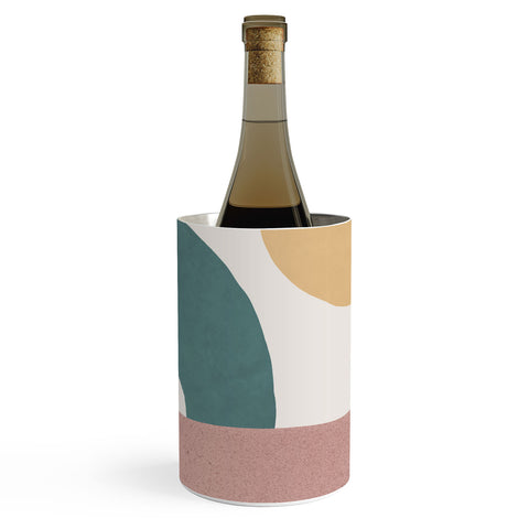 MoonlightPrint Abstract Earth 12 Painted Wine Chiller