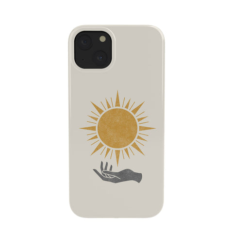 MoonlightPrint Sunburst Hand Phone Case