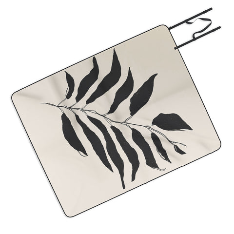 Morgan Elise Sevart breezy palm Picnic Blanket