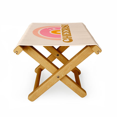 Morgan Elise Sevart cheery cheers Folding Stool