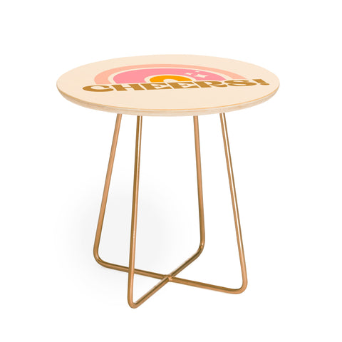 Morgan Elise Sevart cheery cheers Round Side Table
