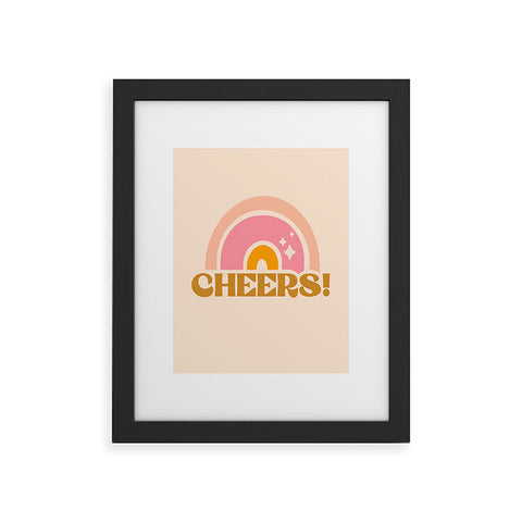 Morgan Elise Sevart cheery cheers Framed Art Print