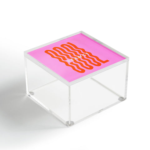 Morgan Elise Sevart cool beans Acrylic Box