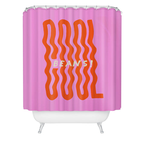 Morgan Elise Sevart cool beans Shower Curtain