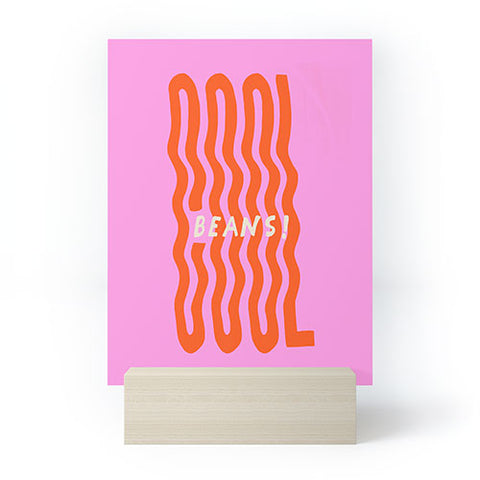 Morgan Elise Sevart cool beans Mini Art Print