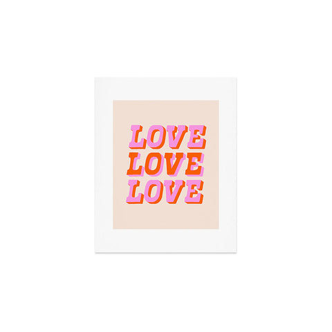 Morgan Elise Sevart much love Art Print