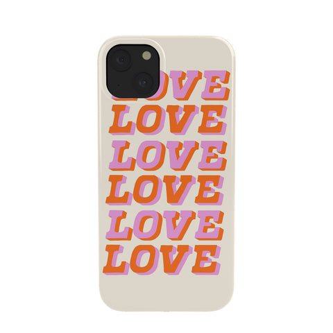 Morgan Elise Sevart much love Phone Case