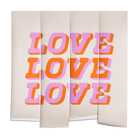 Morgan Elise Sevart much love Wall Mural