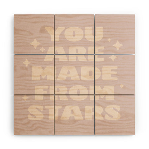 Morgan Elise Sevart star formed Wood Wall Mural
