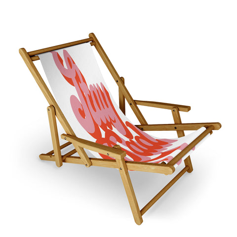 Morgan Elise Sevart stay rad Sling Chair
