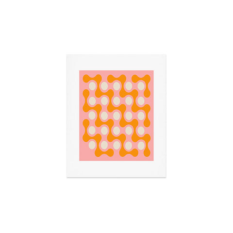 Morgan Elise Sevart swell squiggles Art Print