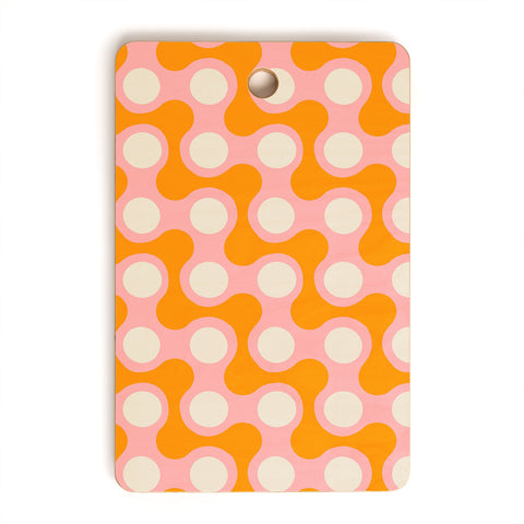 Morgan Elise Sevart swell squiggles Cutting Board Rectangle