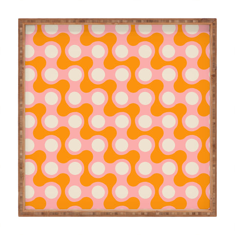 Morgan Elise Sevart swell squiggles Square Tray