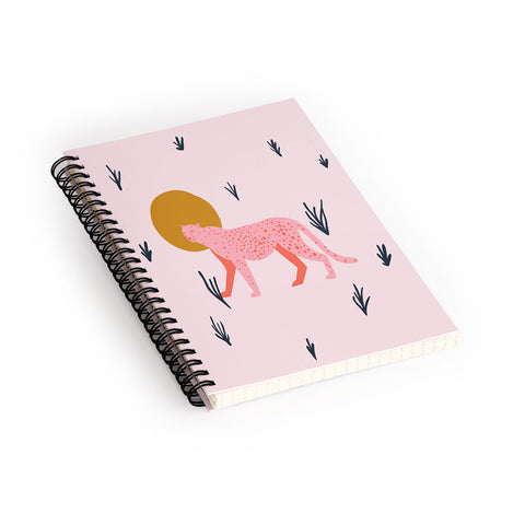 Morgan Elise Sevart trot cat Spiral Notebook