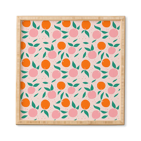 Morgan Elise Sevart vitamin C pink Framed Wall Art