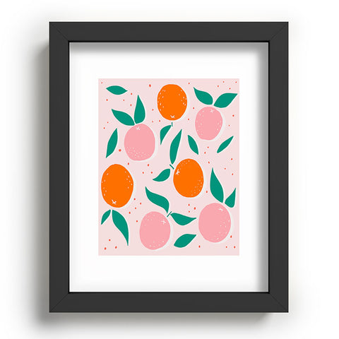 Morgan Elise Sevart vitamin C pink Recessed Framing Rectangle
