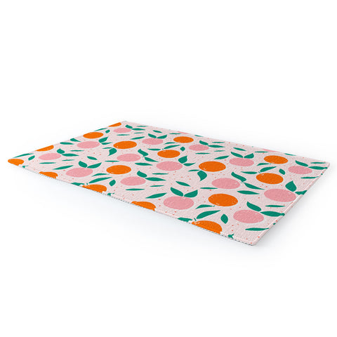 Morgan Elise Sevart vitamin C pink Area Rug