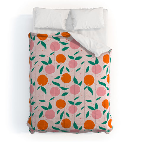 Morgan Elise Sevart vitamin C pink Comforter